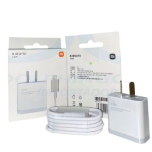 cargador xiaomi 33w, con cable v8 micro usb le